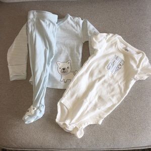 Carter’s 3 piece set. Infant boy size 6 months
